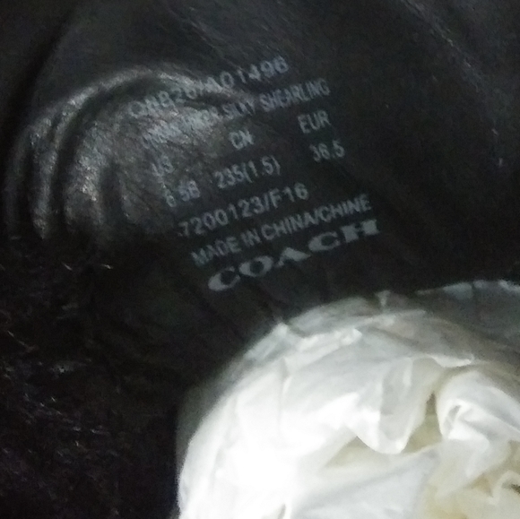 Coach Urban Hiker Boots NIB - Picture 6 of 7